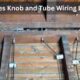 what does knob and tube wiring look like